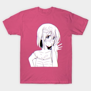 Sexy Bukakke Anime Waifu SFW T-Shirt